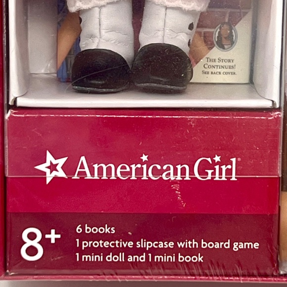 American Girl Cecile and Marie-Grace Boxed 6 Book Set with Cecile Mini Doll NIP - Picture 6 of 15